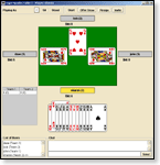 Screenshot of a game of spades