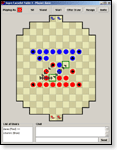 Screenshot of a game of camelot